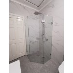 Deno Frameless Diamond Shower Screen  900 * 900*2000 